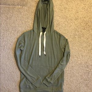 Pistachio-colored Forever 21 Hoodie
